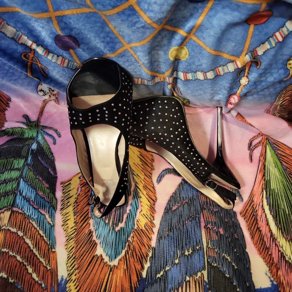 Super High Heel Stiletto High Platform with bling